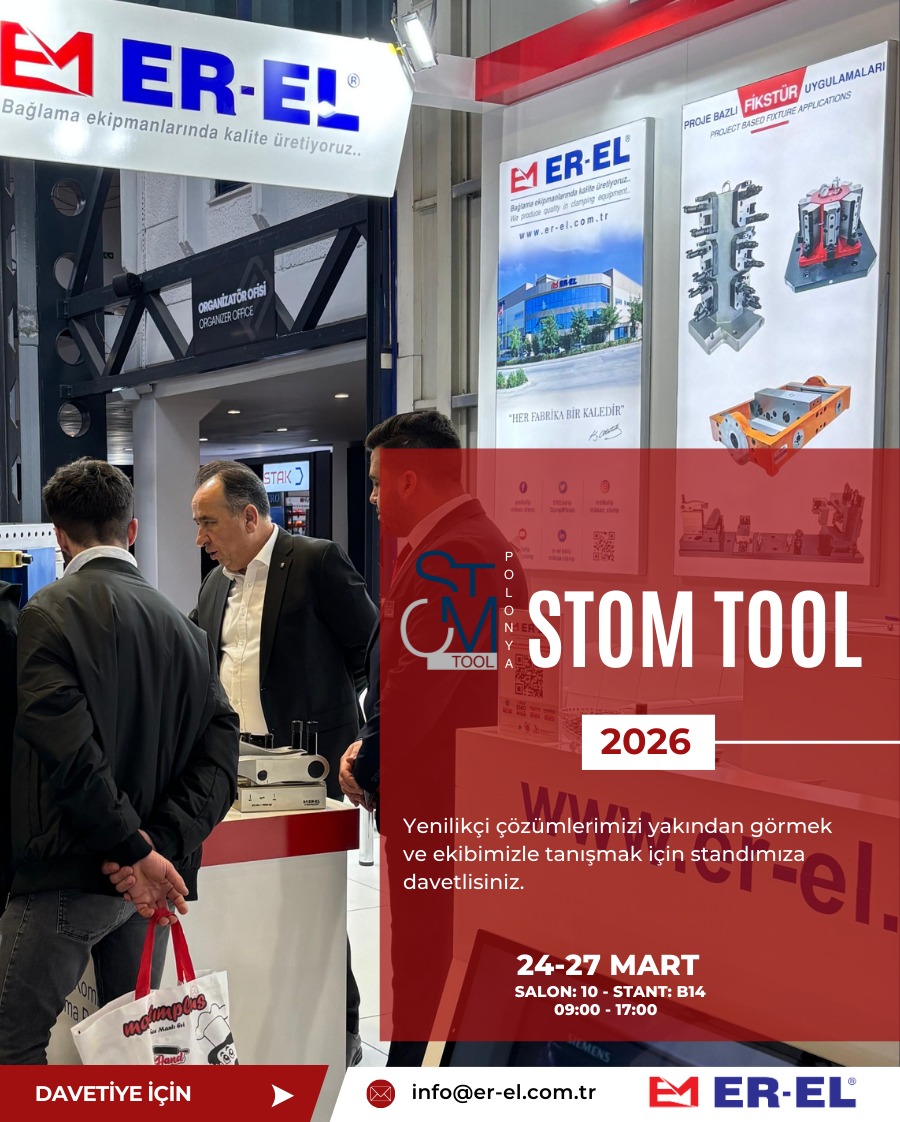 2026 STOM TOOL POLONYA Fuarında standımıza davetlisiniz.